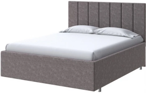 PROxSON Кровать Modern Large (Ткань: Велюр Gratta 7 Жареный миндаль) 140x200