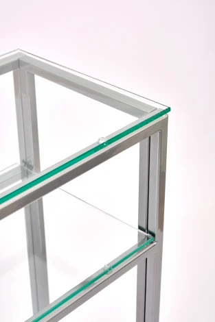 Консольный стол AllConsoles 1041-CS clear серебряный