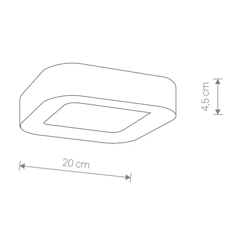 Потолочный светильник уличный Nowodvorski Puebla 9513 (LED, 220V, IP54)