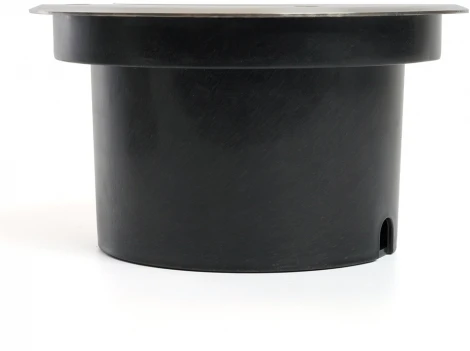 Встиваемый светодиодный свтельник (грунтовый) Feron SP2803 48347 10W, AC 12V, низковольтный, 4000К, металлик, вн.диаметр: 110mm, IP67 (круглые)