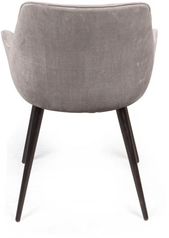 Стул Archi поворотный 90 градусов, функция возврата, антишум, бархат пепельно-бежевый 25, опора конус Top Concept арт.22054