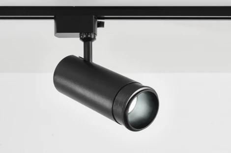 Трековый светильник однофазный светодиодный 30W 220V Crystal Lux CLT 0.31 021 BK 3CCT ZOOM