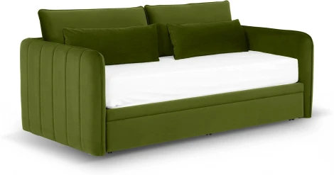 Кушетка Vicari ОГОГО (арт.815012), (Ткань/Зеленый)