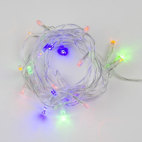 Гирлянда светодиодная с контроллером, 20 светодиодов. 2.8 м. разноцветная ULD-S0280-020/DTA MULTI IP20 Uniel