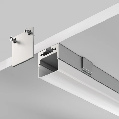 Алюминиевый профиль подвесной -накладной 20x20 Maytoni Led Strip ALM-2020B-S-2M