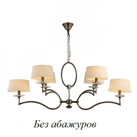 Подвесная люстра Newport 3300 3306/C B/C без абажуров