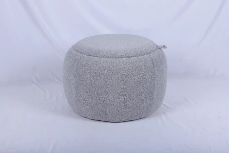 Пуф-столик Люкке с ящиком серый Stool Group арт.УТ000039380