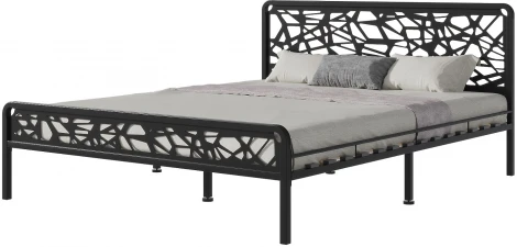 Кровать КМД 16 ОРИОН 140 черный, Форвард