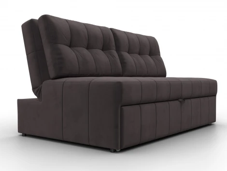 Диван прямой Лига-107 (140) (ЛДСП,Брус,Фанера,Велюр/Коричневый) Лига Диванов 134910
