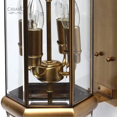 Настенный фонарь уличный Chiaro Мидос 802020504