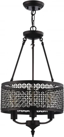 Подвесная люстра Freya Conte FR4166-PL-03C-BL (220V, на цепи)