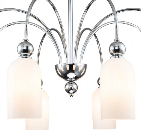 Потолочная люстра на штанге Escada ODE 686/8PL Chrome (220V)