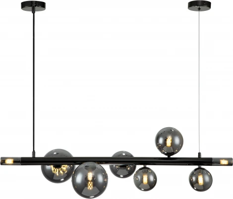 Подвесной светильник Canto V000240 (11026/8PL Black) (220V, на тросе, шар)