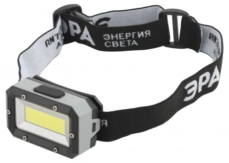 Налобный фонарь светодиодный на батарейках ЭРА GB-708 GB-708