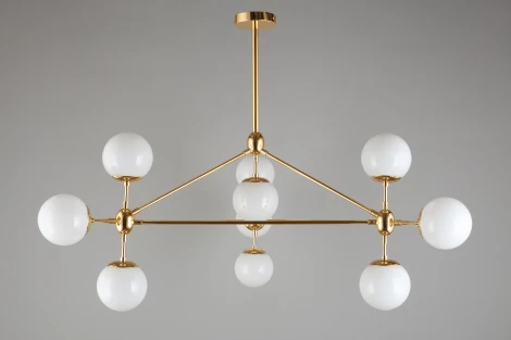 Потолочная люстра на штанге Aployt Rozali APL.606.07.10 (220V, шарики)