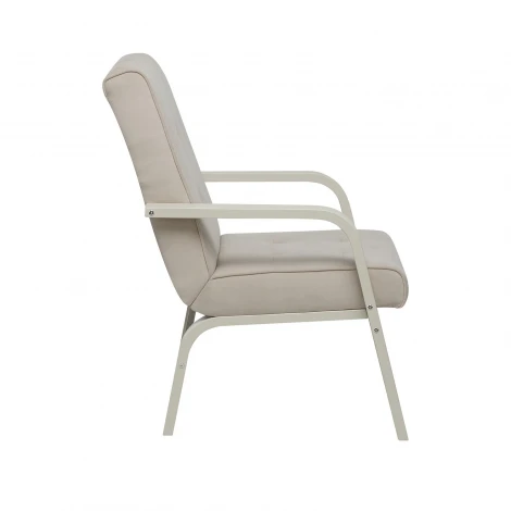 Кресло Leset Модена 4687206967137 Фанера,Береза,Шпон, Велюр, Бежевый, Слоновая кость