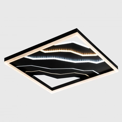 Потолочный светильник светодиодный с пультом с регулировкой цветовой температуры и яркости LED4U LED4U L1054-500 BK