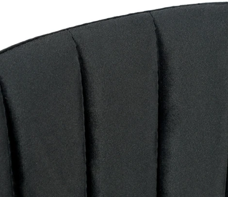 Стул Bradex Home полубарный Turin черный с золотыми ножками (FR 0891)