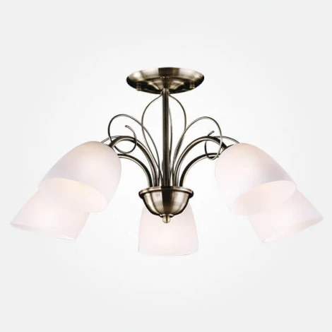 Потолочная люстра Eurosvet Stefanie 30107/5 античная бронза (220V)