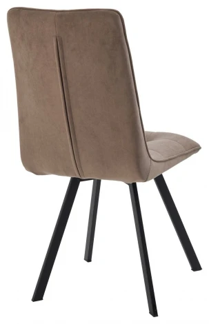 Стул ДАРЛИНГ 360 град. поворот. цвет B5 Капучино, велюр / черный каркас M-City 64742