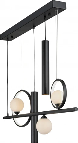 Подвесной светильник светодиодный Vitaluce V3095-1/5S (220V, на тросе, шар, кольцо)