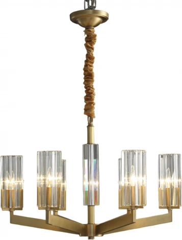 Подвесная люстра Moderli Brass V11074-6P (220V, на цепи)