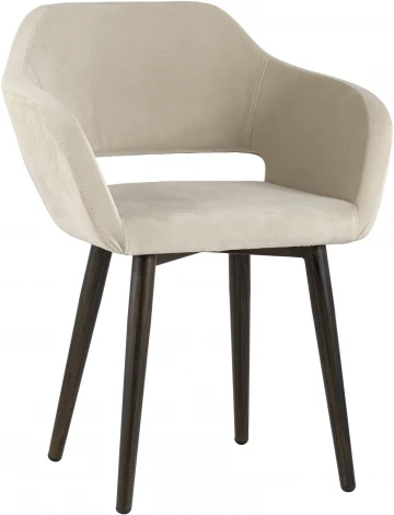 Стул полубарный Stool Group Саймон велюр бежевый УТ000025179