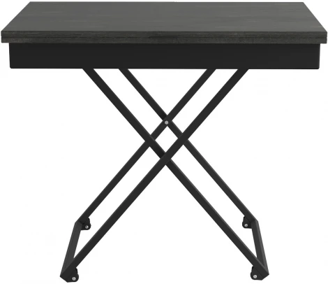 Стол универсальный трансформируемый АНДРЭ Loft ЛДСП интра/чёрный от фабрики Mebelik