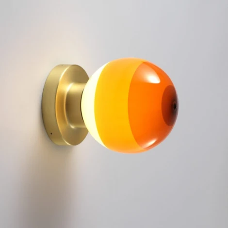 Настенно-потолочный светильник Dipping Light A2-13 янтарный-матовая латунь Marset A691-455-3015-27K (086065)
