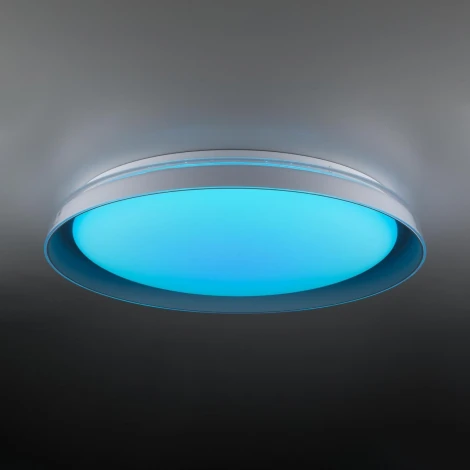 Потолочный светильник RGB круглый светодиодный с пультом Citilux Mega CL752451G (220V, круглые)