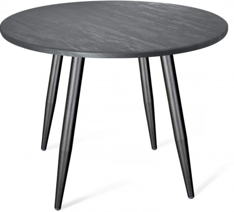 Стол Sheffilton SHT-TU14/TT 90 МДФ черный муар/каменный уголь