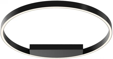 Потолочный светильник круглый светодиодный Rim MOD058CL-L35BK Maytoni (220V, кольцо)