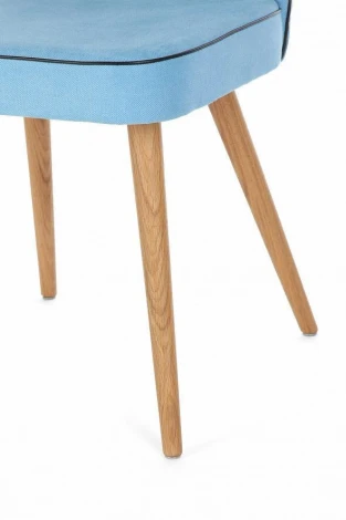 Стул Lounge High Голубой ткань