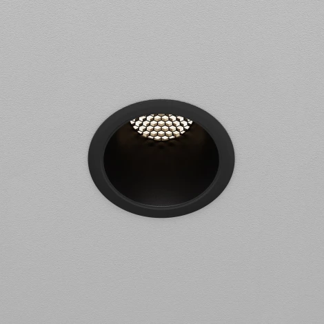 Встраиваемый светильник Maytoni Dip DL116-10W-4K-B (LED, 220V, круглые)