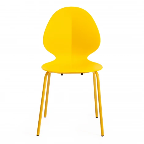 Стул EBAY (mod 03) серый (металл/пластик)