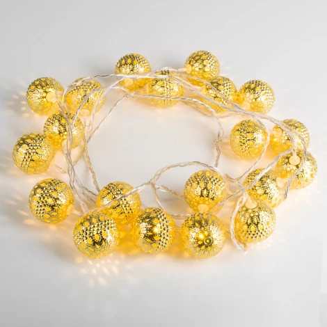 Гирлянда Eurosvet 400-003 золото/теплый белый с эффектом мерцания