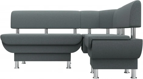 Диван кухонный угловой Альфа правый угол Лига Диванов (Рогожка) арт.123816