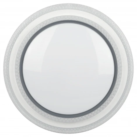 Потолочный светильник светодиодный с пультом с регулировкой цветовой температуры ЭРА SPB-6 Sunny 86W-3K-6,5K-RC WH+GR