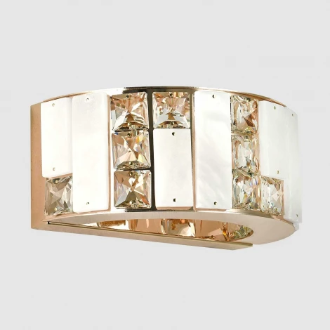 Бра светодиодное хрустальное с регулировкой цветовой температуры Modelux ML.6988.230P GD