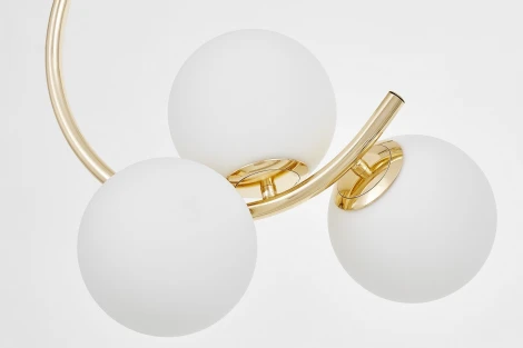 Подвесной светильник Lumina Deco Bonio LDP 7031-3 F.GD (220V, на проводе, шарики)