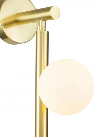 Бра настенное Flusso V000229 (11025/3W Gold) (220V, шар)