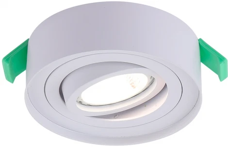 Светильник встраиваемый c малым заглублением Crystal Lux CLT 059 059C1 WH (220V, круглые)