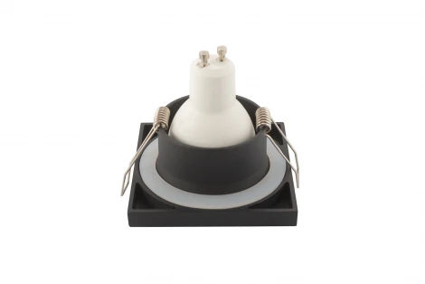 Встраиваемый точечный светильник Denkirs DK3012 DK3015-BK (220V, IP44)