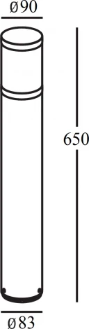 Наземный светильник Oasis Light BRISBANE 78008-650 Bl (220V, IP54)
