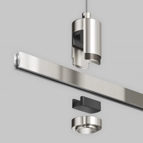 Подвес тросовый Hang одинарный Maytoni Accessories for tracks Flarity TRA157SW-S1-PT