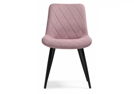 Стул на металлокаркасе fox black / light purple