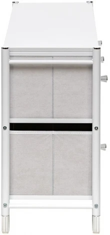 Комод Leset Хайди широкий 5 ящиков (Сталь/Экокожа) Leset арт.2500000224256