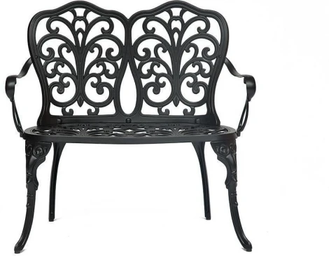 Скамья Secret De Maison Symphonie  (Металл,Алюминий /Черный)