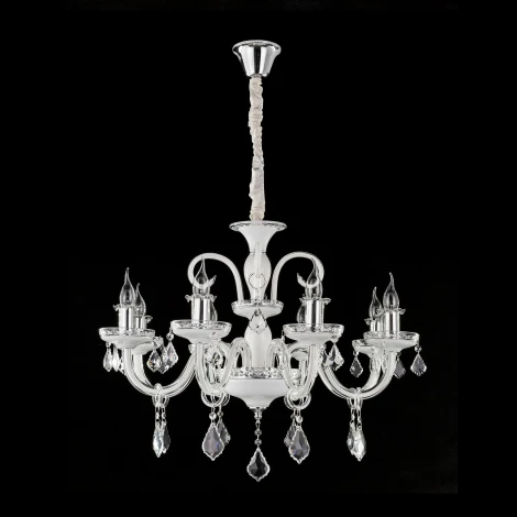 Подвесная люстра Citilux Марена CL352180 (220V, на цепи, подсвечник, свеча)