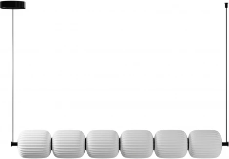 Подвесной светильник Lightera Lavish LE162L-6W Wi-Fi (LED, 220V, управление смартфоном, голосовое управление, умный дом - Алиса, Tuya Smart, Маруся, Smart Life, Экосистема Сбер, на тросе)